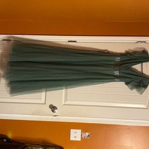 Green Ever Pretty dress never been worn brand new